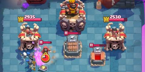 Disturbed Graves Clash Royale