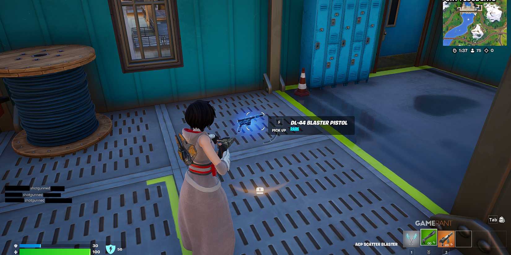 DL-44 Blaster Pistol in Fortnite