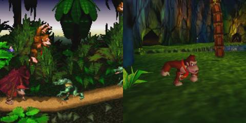 Donkey Kong Country vs Donkey Kong 64