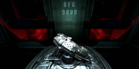The BFG-9000 in Doom 3