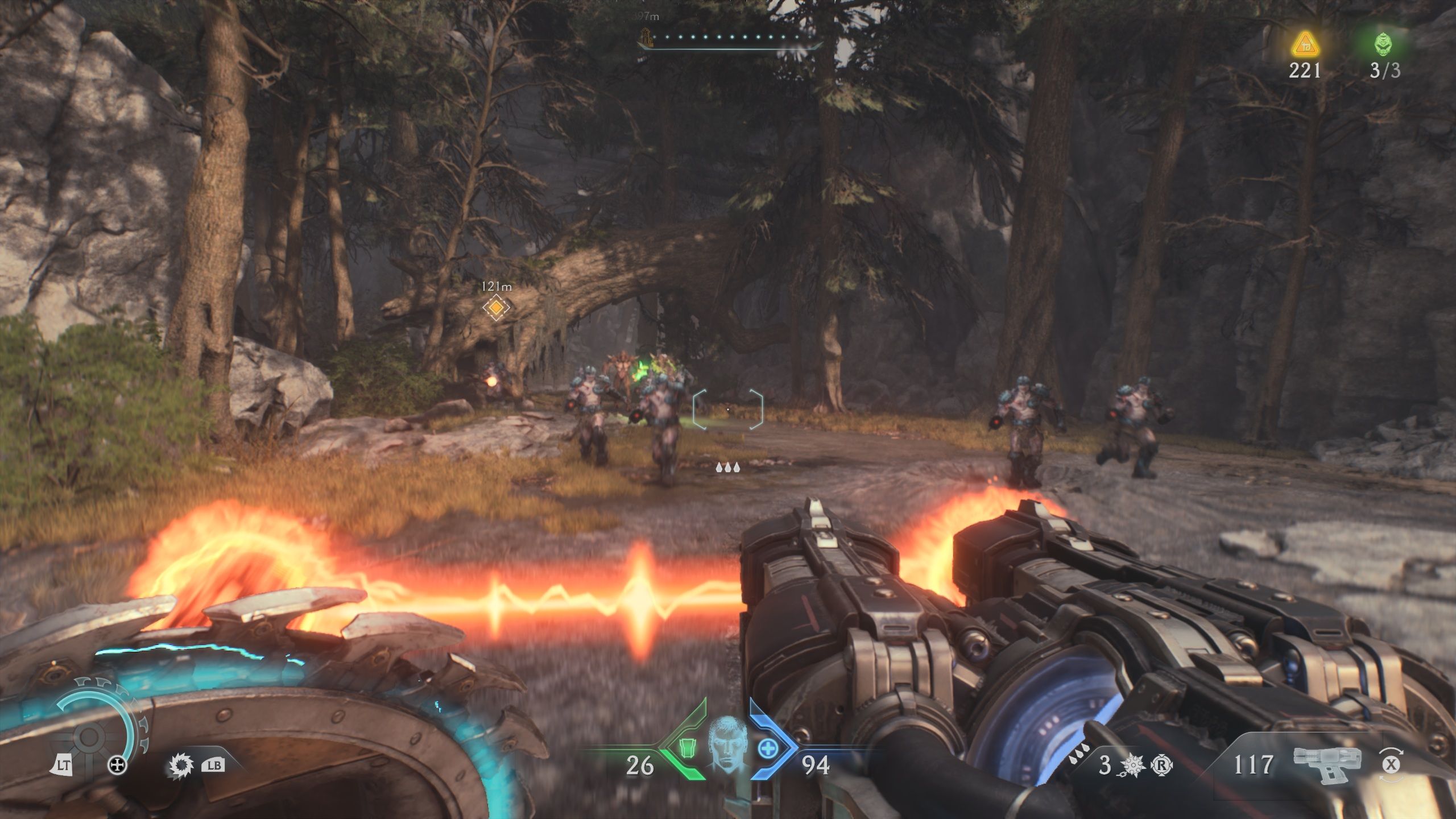 doom dark ages enemies in forest