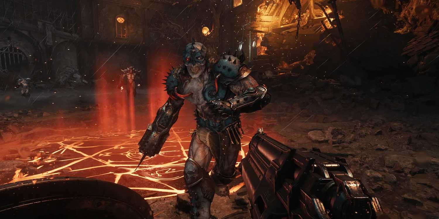 Doom Vraphics Image Comparison Shows How Doom: The Dark Ages Graphics Improved Over ...