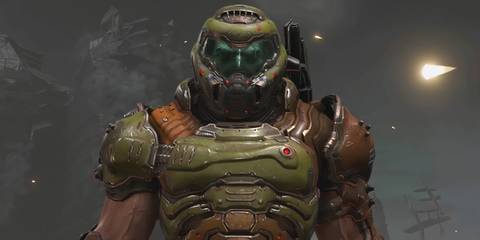 The Doom Slayer in Doom Eternal