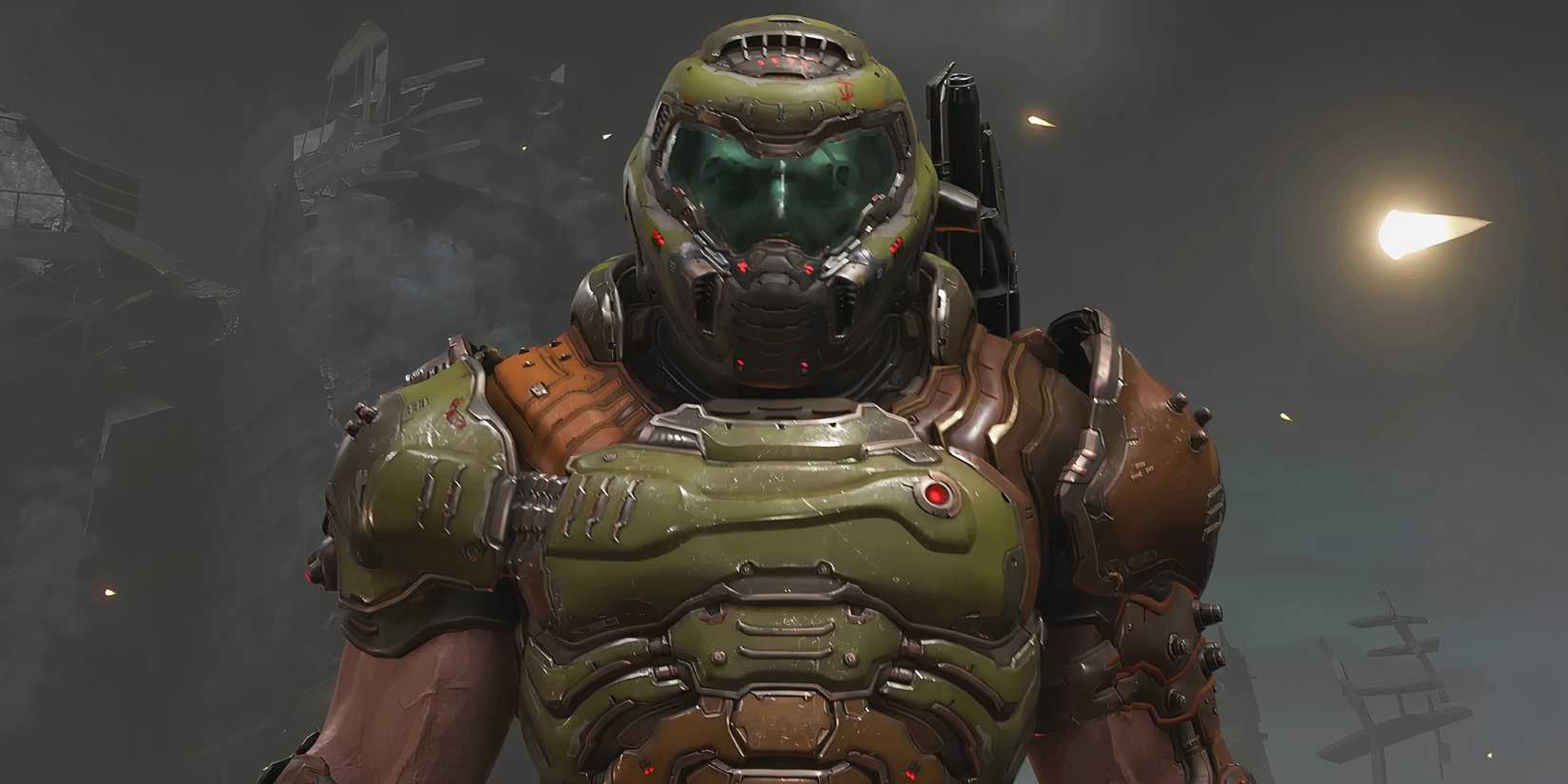 The Doom Slayer in Doom Eternal