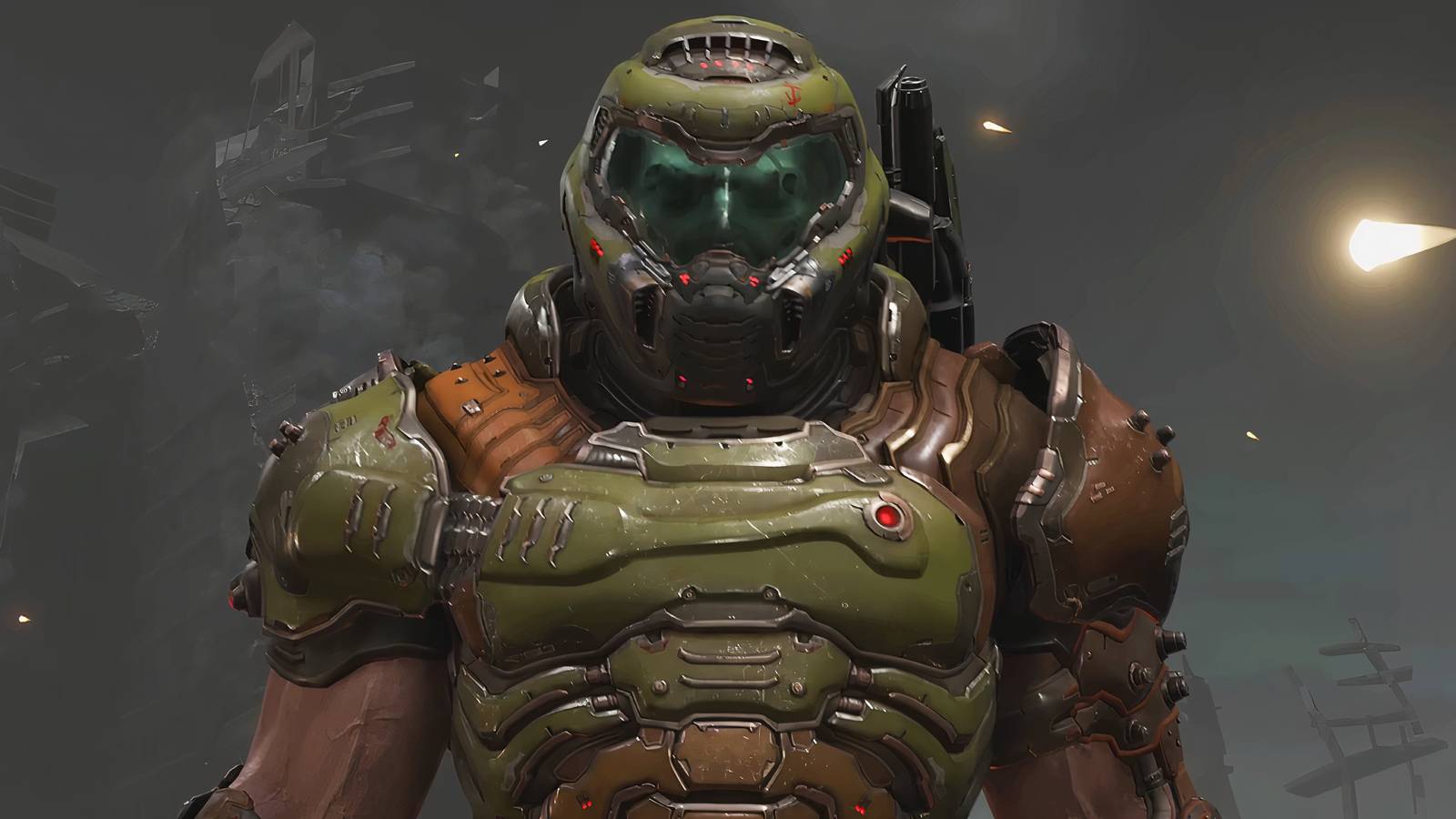 The Doom Slayer in Doom Eternal