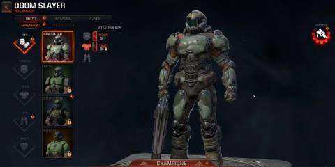 selecting doom guy for quake