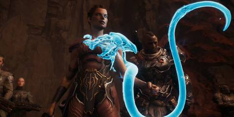 Thira leading the Night Sentinels into battle in Doom: The Dark Ages