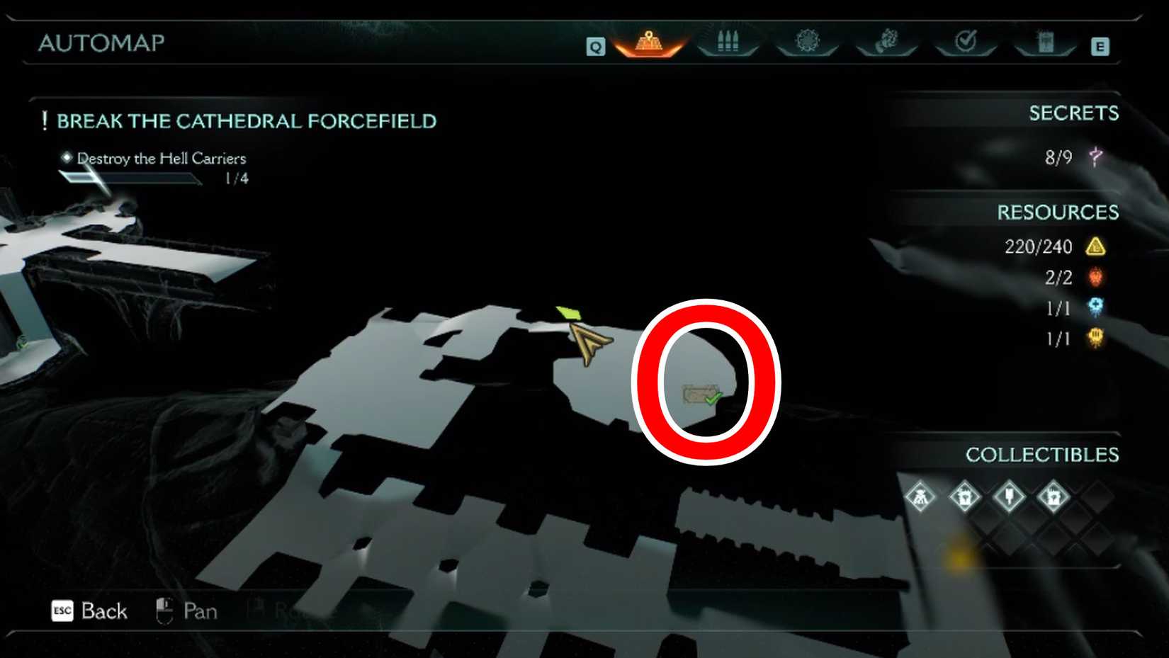 DOOM The Dark Ages Chapter 5 Gold Chest 3