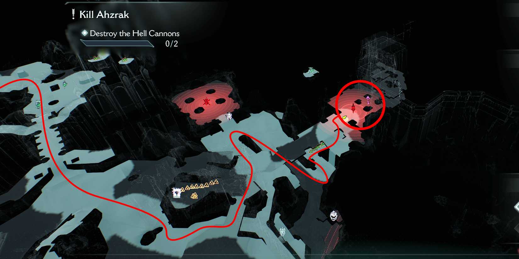 DOOM The Dark Ages Find Chapter 10 Secret Key Location Map