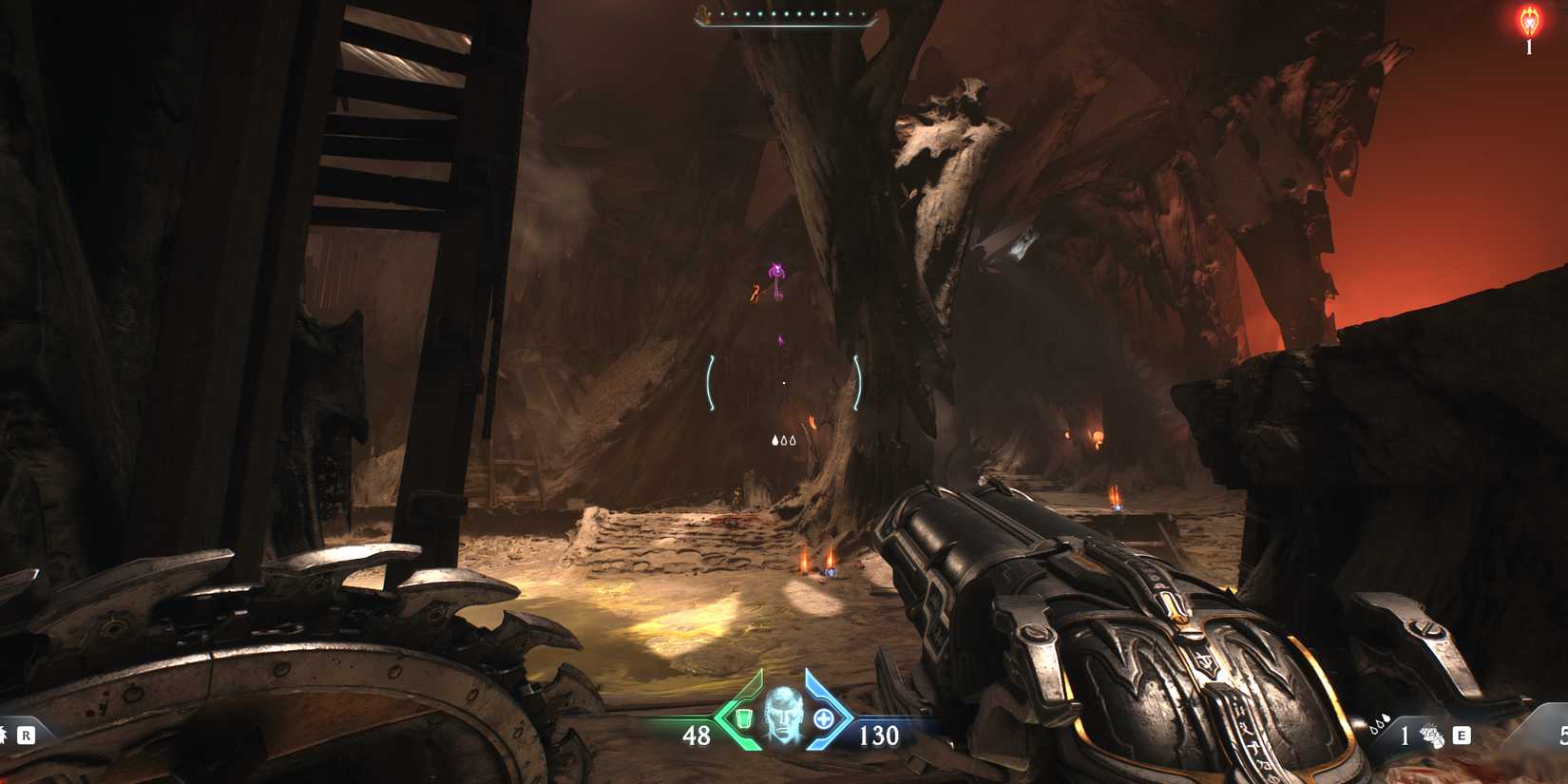 DOOM The Dark Ages Find Chapter 9 Secret Key Location Map 2