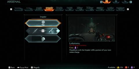 The Lobotomy upgrade for the Impaler gives it a strong combination with melee attacks.