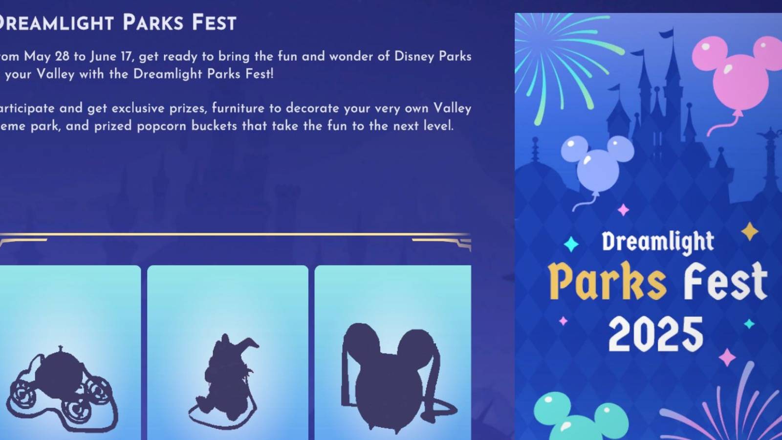 dreamlight parks fest dreamlight valley