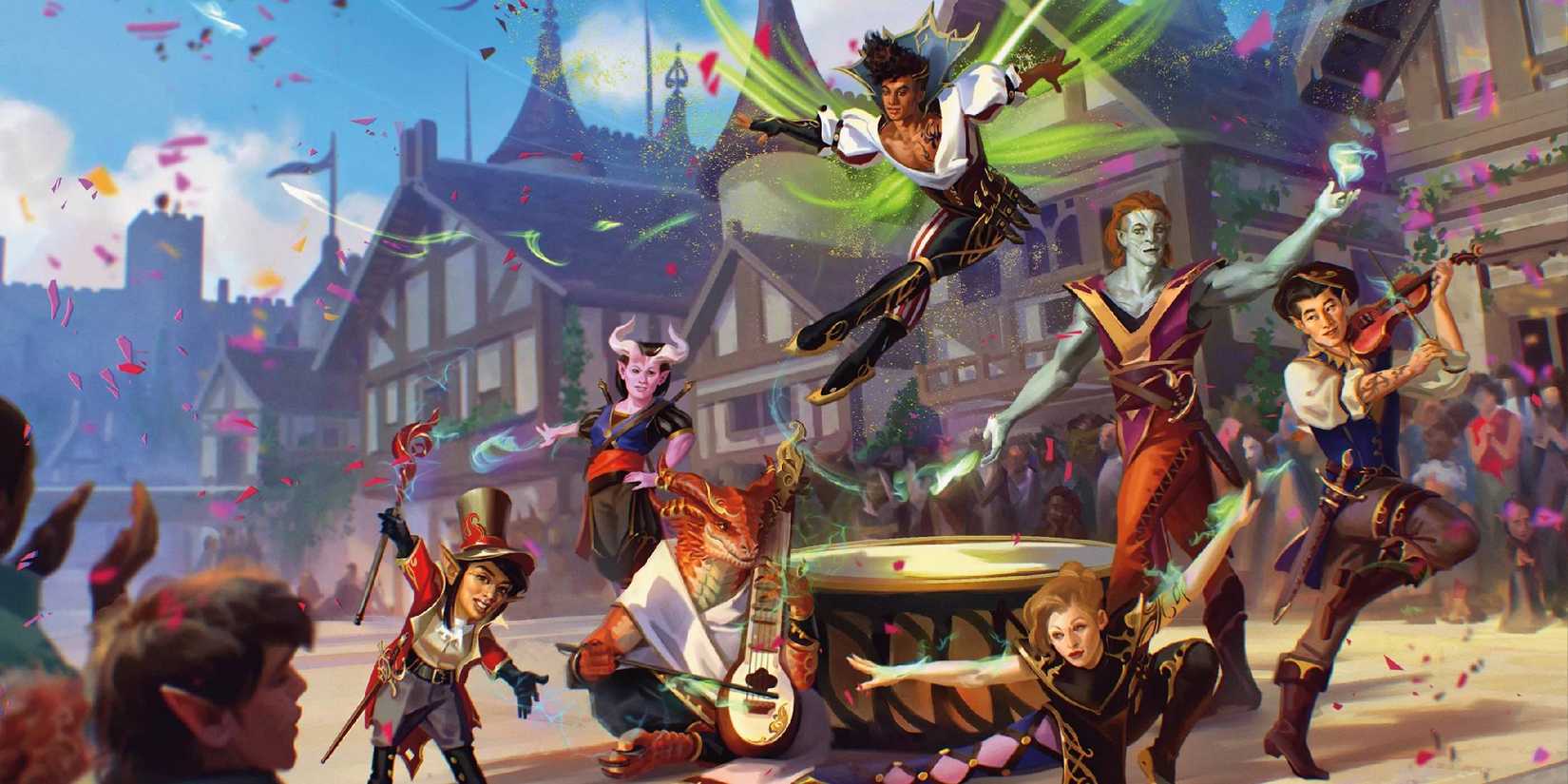 Dungeons and Dragons performing troup