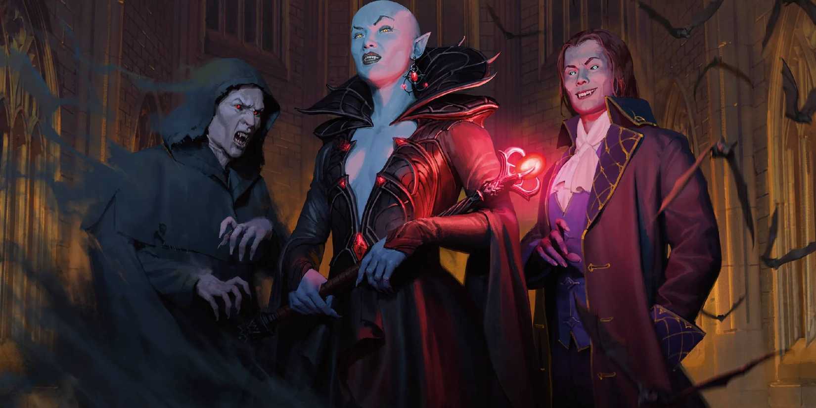 Dungeons and Dragons a trio of vampires