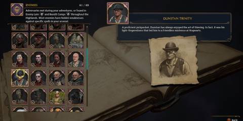 Dunstan Trinity Infamous Foe in Hogwarts Legacy