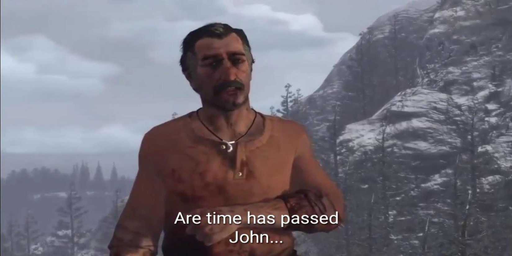 Dutch about to die in Red Dead Redemption