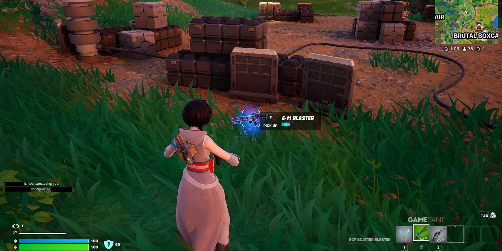 E-11 Blaster in Fortnite