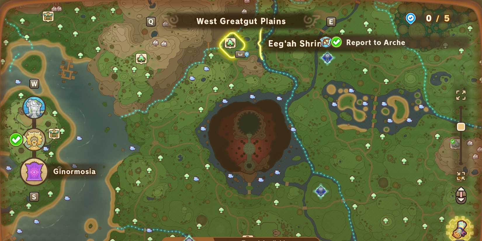 Eegah Shrine Location - Fantasy Life I