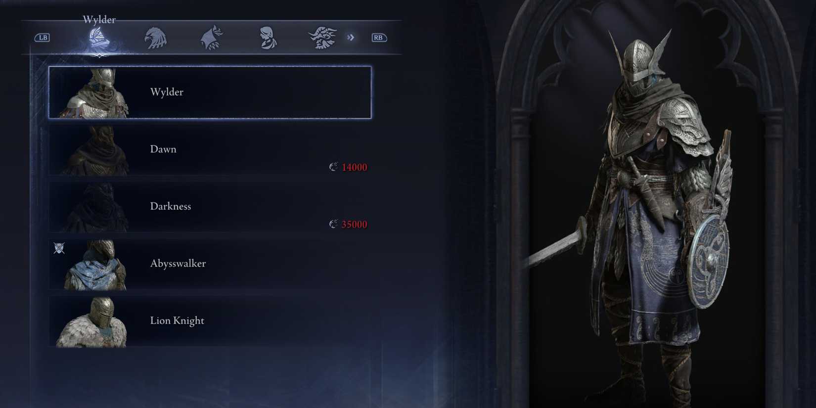 Quais são os tipos de skins em Nightreign?