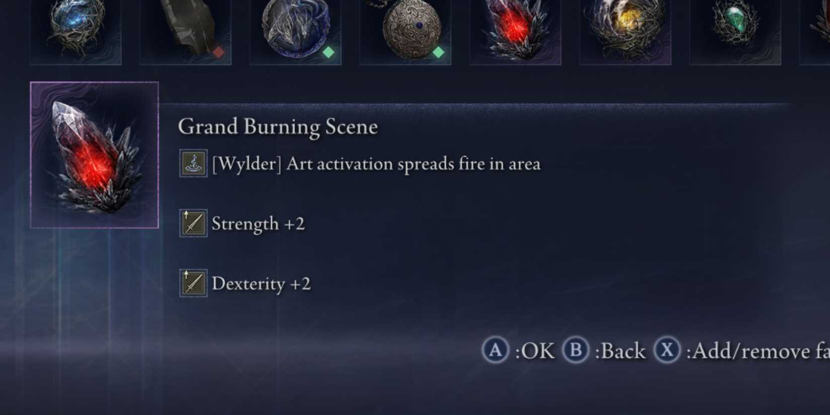 Elden Ring Nightreign Best Wylder Relics Relic Bonuses Art Activation Spreads Fire