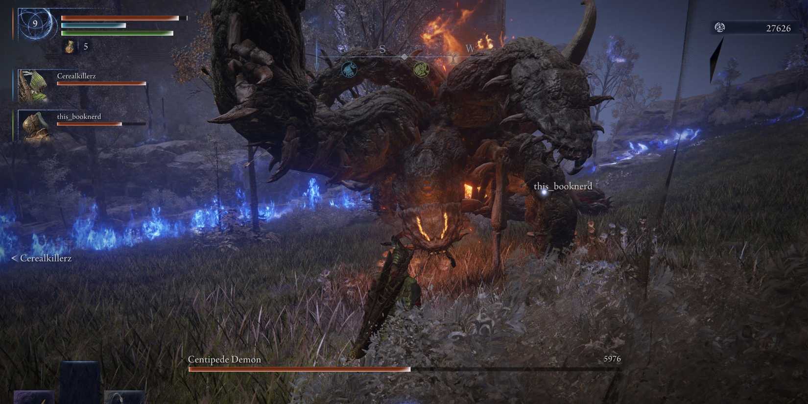 Elden Ring Nightreign Dark Souls Bosses Crossover Centipede Demon DS1