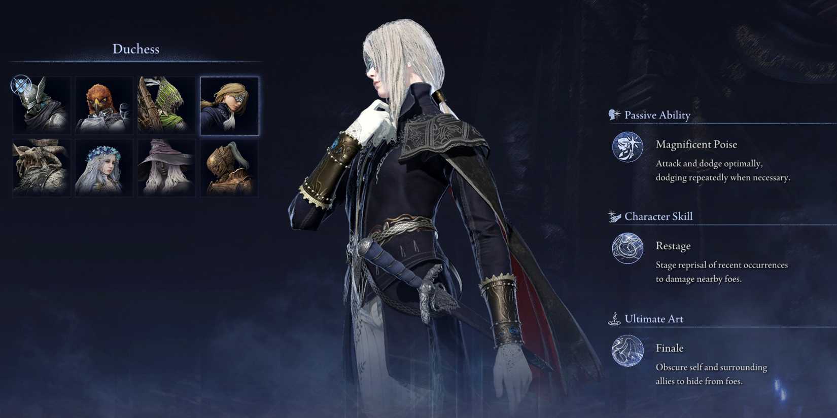 Elden Ring Nightreign Unlock Duchess Class Guide Character Abilities Overview