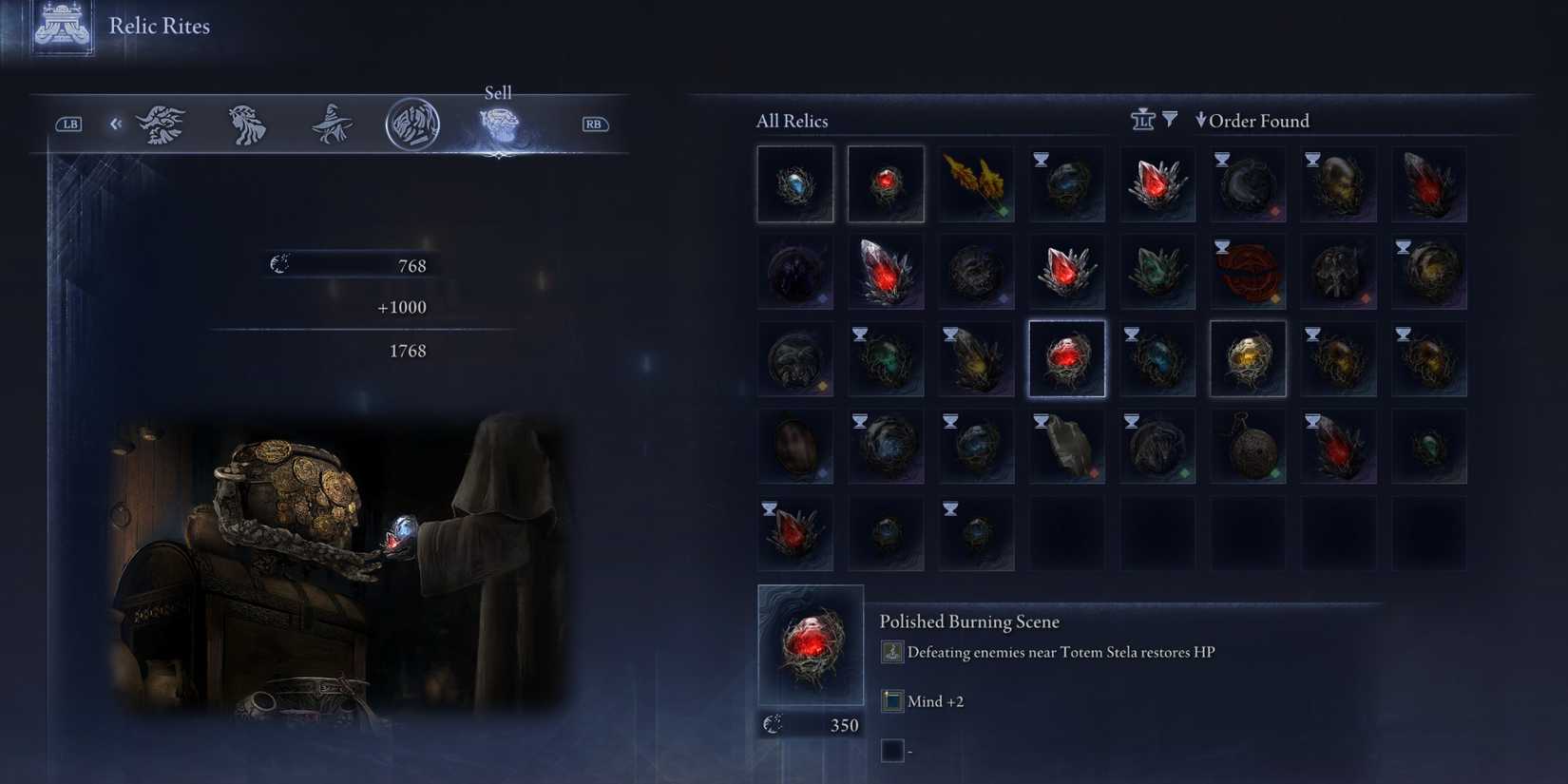 Elden Ring Nightreign What Are Relics Relic Rites Sell Relics