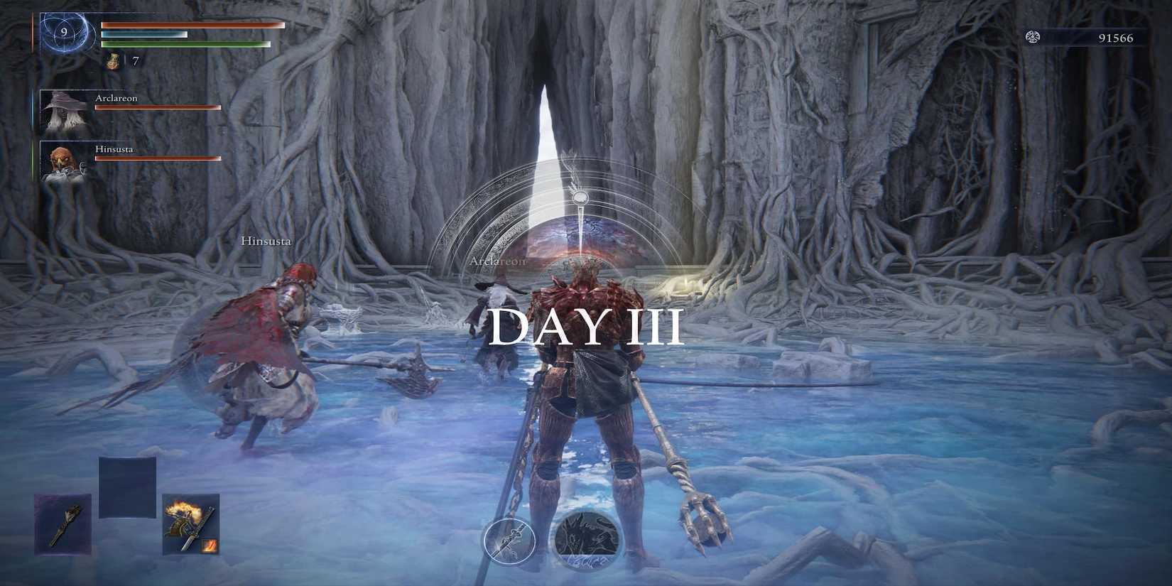 The Player Reaching Day 3 