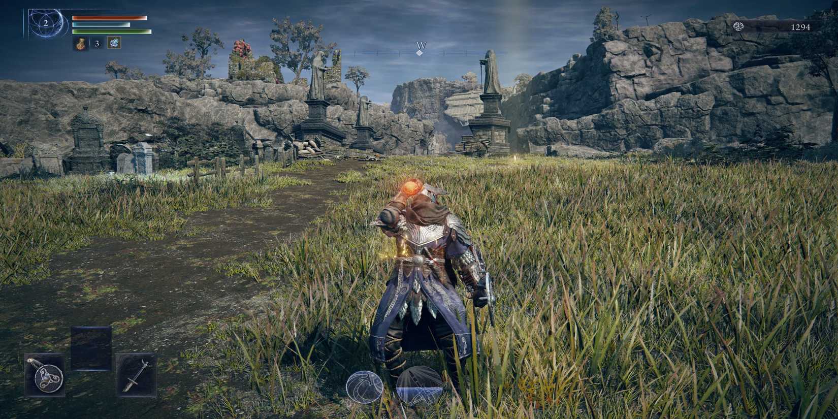 A Wylder Drinking His Crimson Flask 