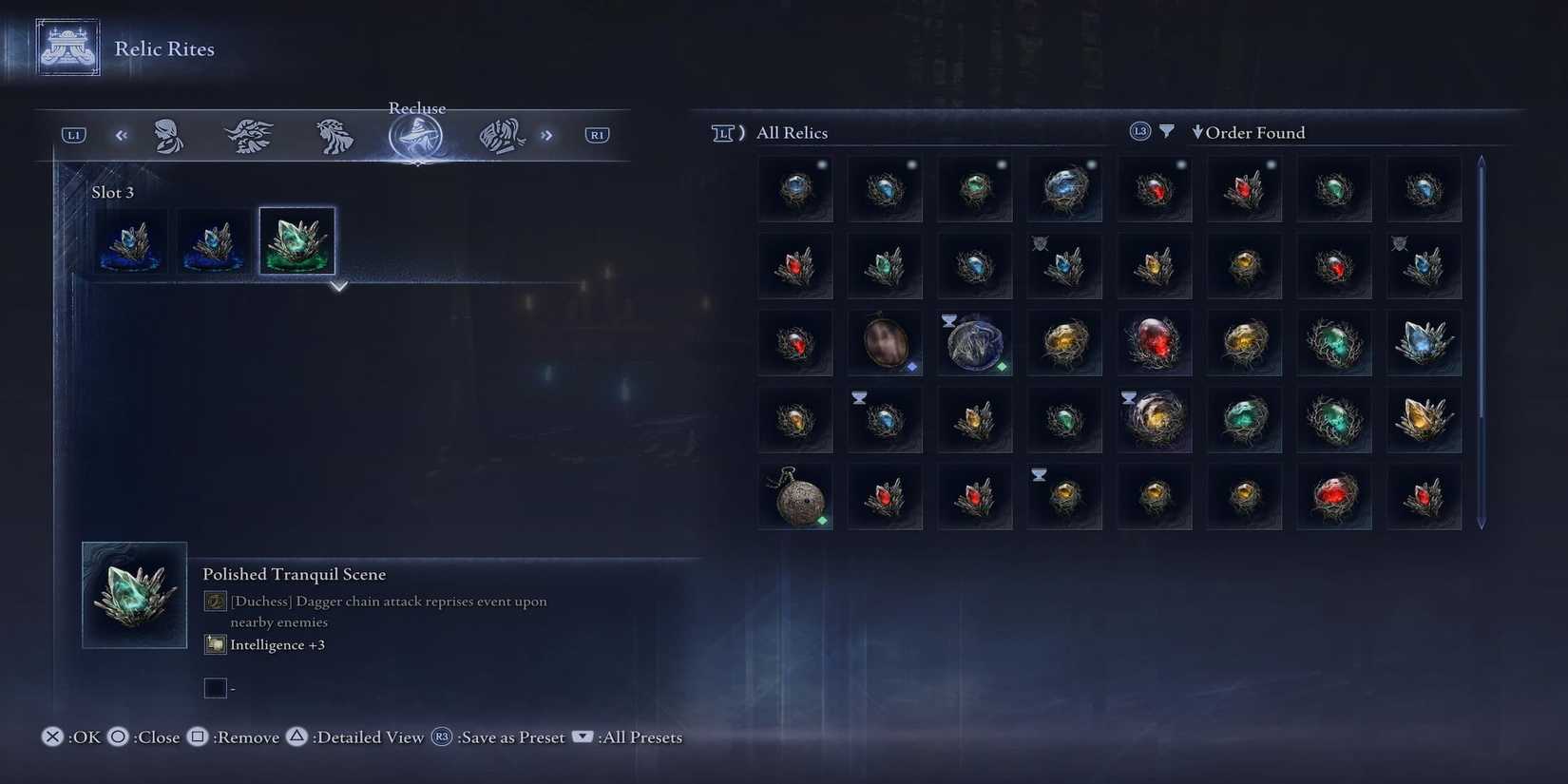 A Relic That Boosts The Player's Intelligence