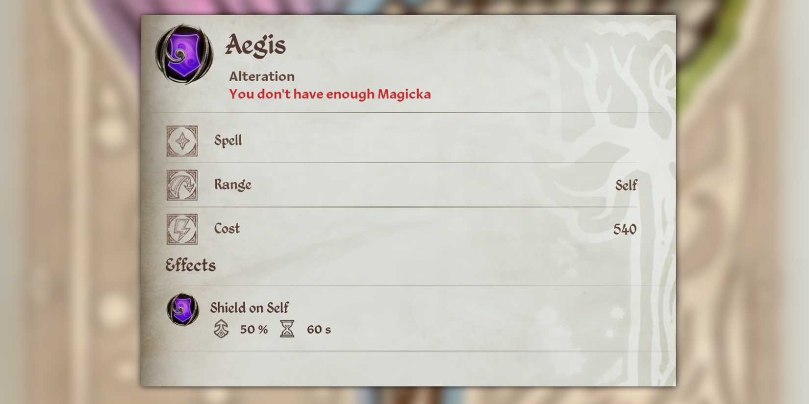 Elder Scrolls IV Oblivion Remastered Best Alteration Spells Aegis