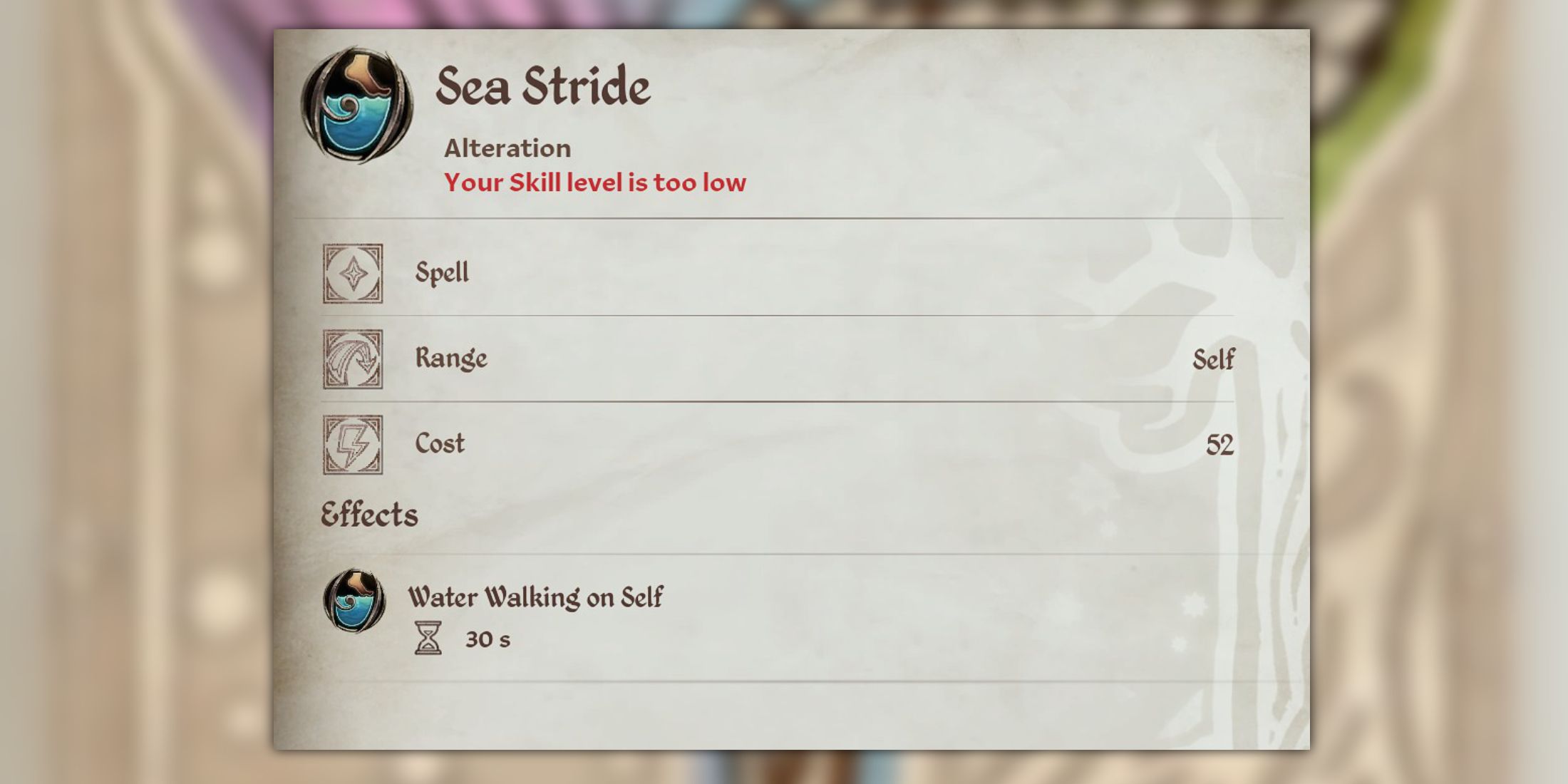 Older Scrolls IV Oblivion Remastered Best Alware Spells Sea Stride