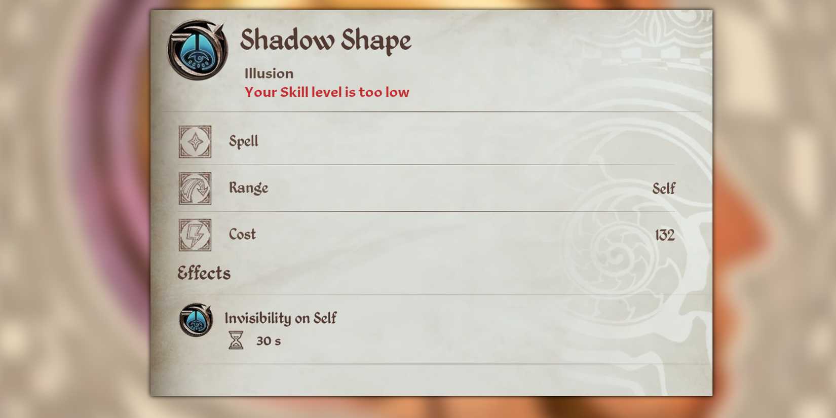 Elder Scrolls IV Oblivion Remastered Best Illusion Spells Shadow Shape