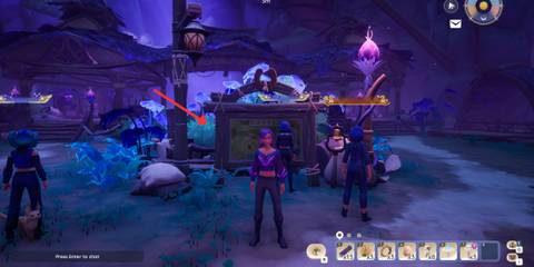 Elderwood Central Stables fast travel location in Palia