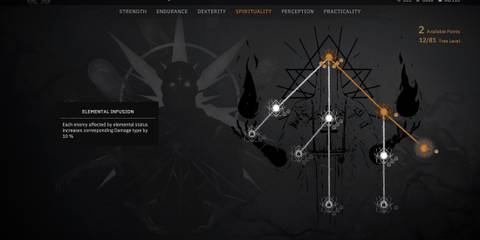 elemental infusion skill in tainted grail the fall of avalon