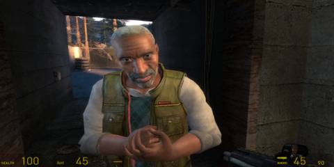 eli having a heart to heart with gordon