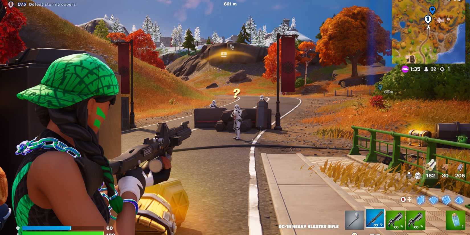 eliminating stormtroopers fortnite