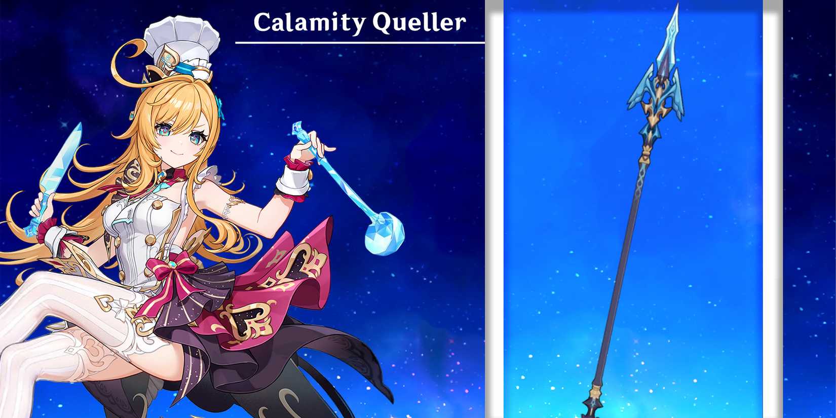 escoffier using calamity queller in genshin impact