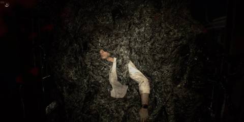 Ethan winters being infected by Mold in Resident evil 7