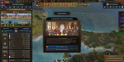 Europa Universalis 5 - Earthquake