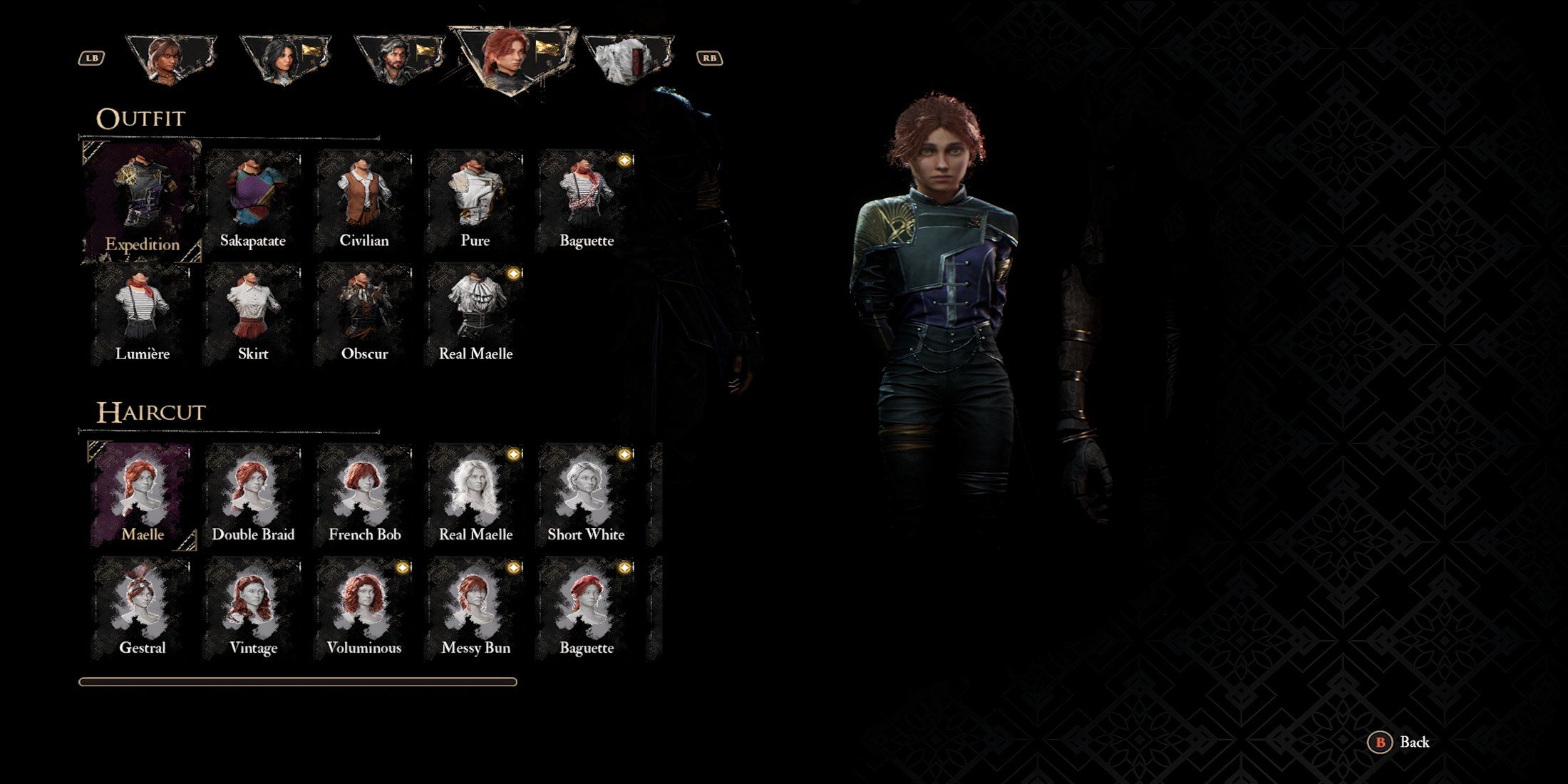 Expedition costume in Clair Obscur Expedition 33