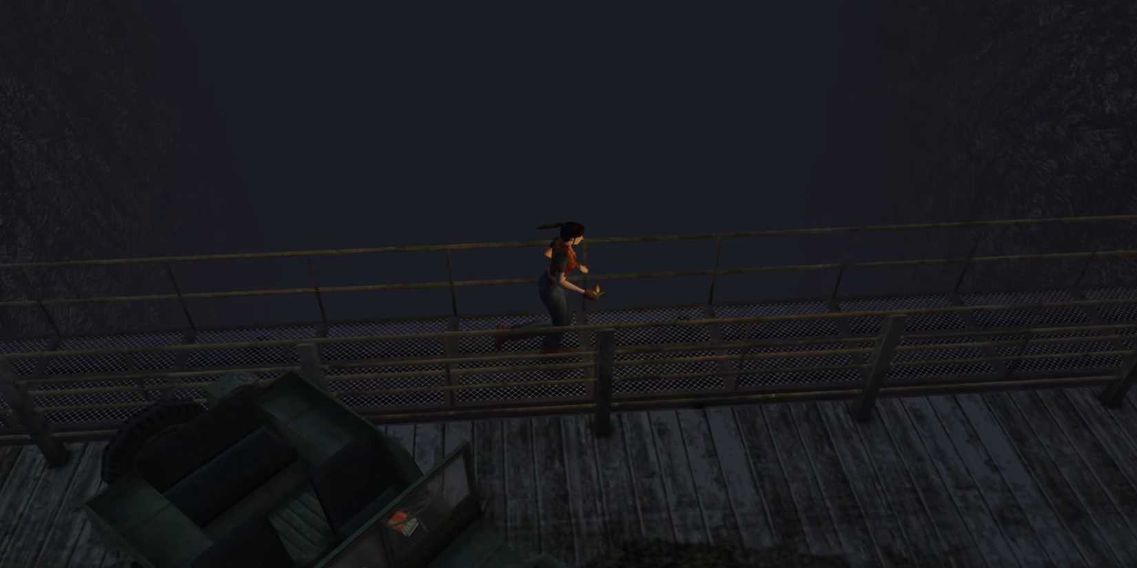 Exploring outside in Resident Evil Code Veronica