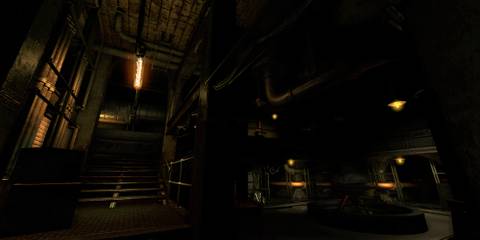 Exploring the industrial slaughterhouse in Amnesia: a machine for pigs