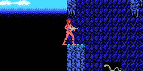 Exploring the level in Aliens Alien 2