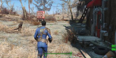 Exploring the world in Fallout 4