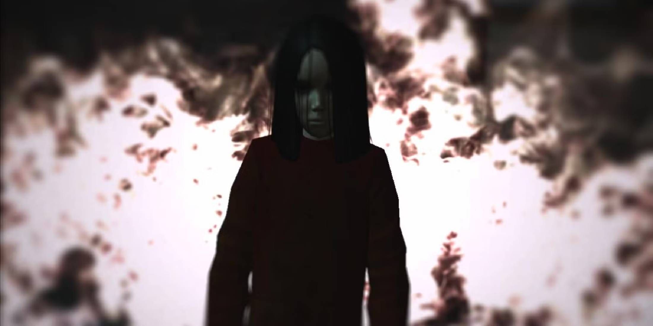 F.E.A.R. Alma walking through fire