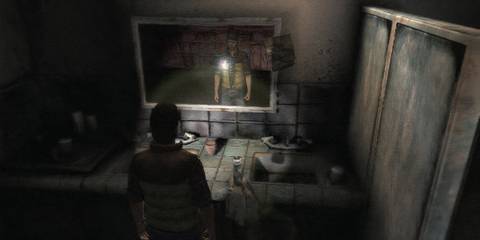 Facing a mirror in Silent Hill Origins