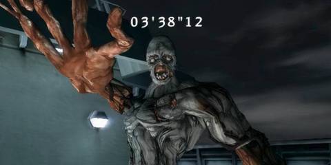 Facing a Tyrant in Resident Evil Dead Aim