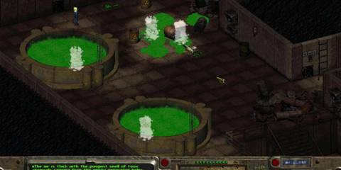 A toxic waste storage facility in Fallout 2