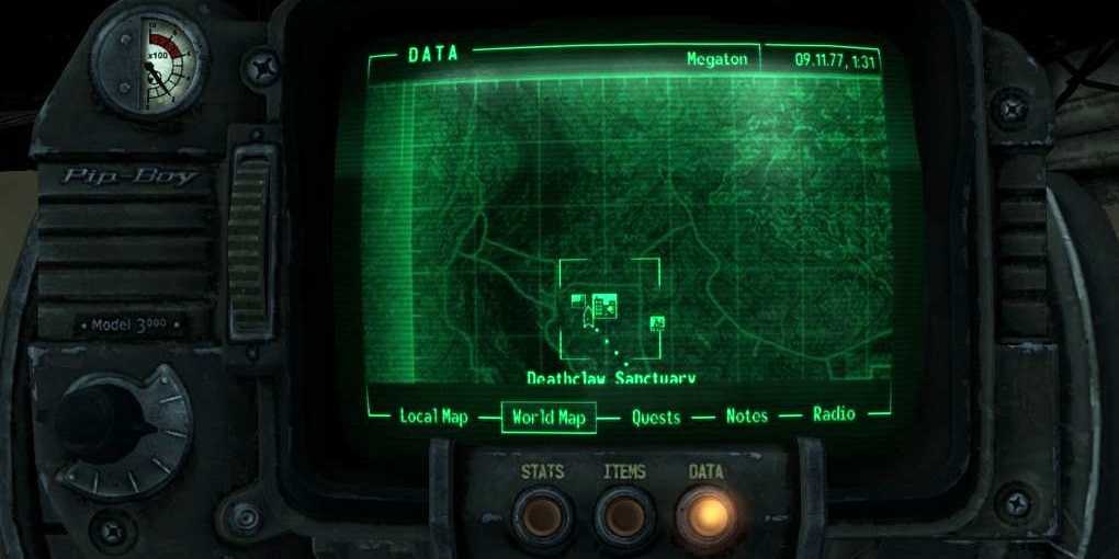 Fallout 3 Map Mod Best Open World Games With Unique Map UI